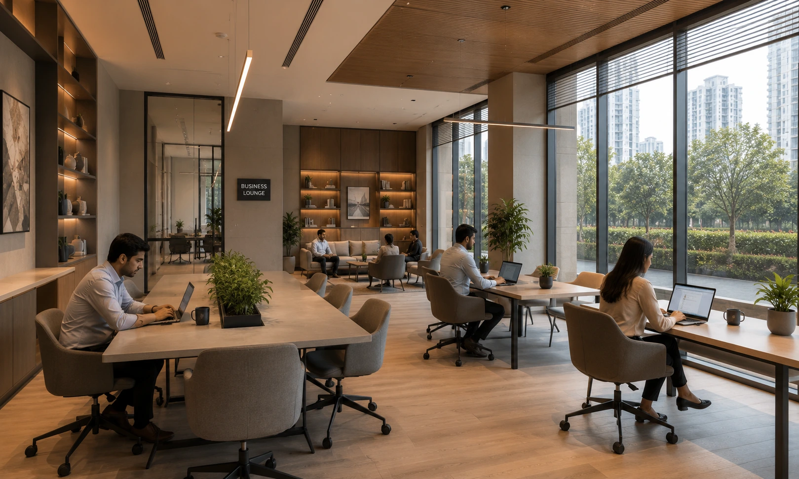 Business lounge