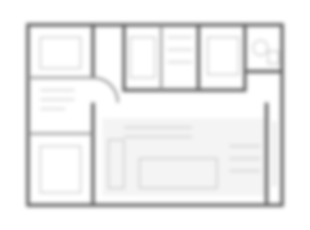 3 BHK floor plan preview — Tata Orbis Ghansoli